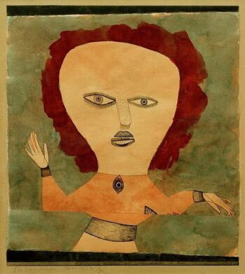 Actor como mujer, 1923 – Paul Klee Paul Klee