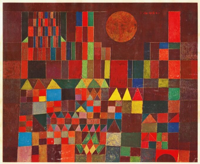 «Castillo y sol – Paul Klee» Paul Klee