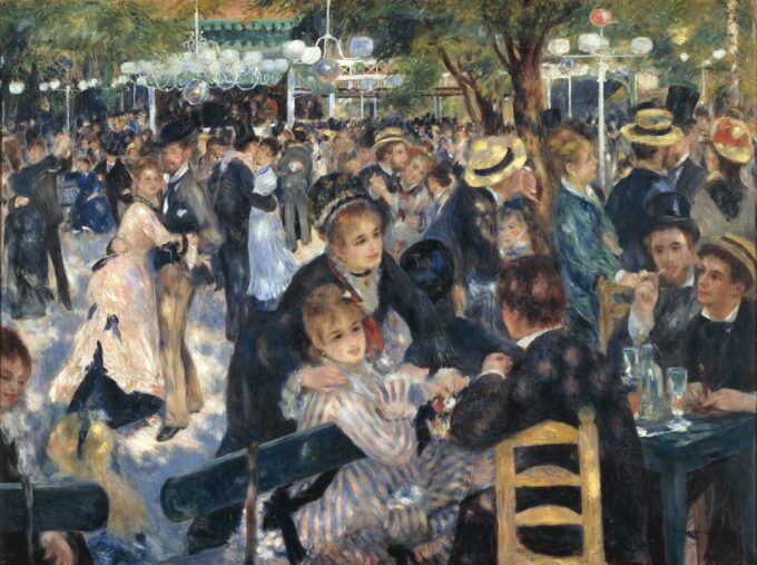 El baile del molino de la Galette – Pierre-Auguste Renoir Cuadros Populares 85x75