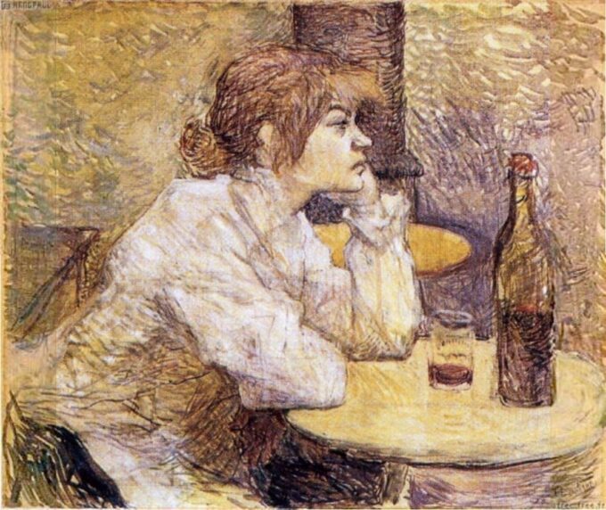 Resaca – Toulouse Lautrec Henri de Toulouse-Lautrec 85x75