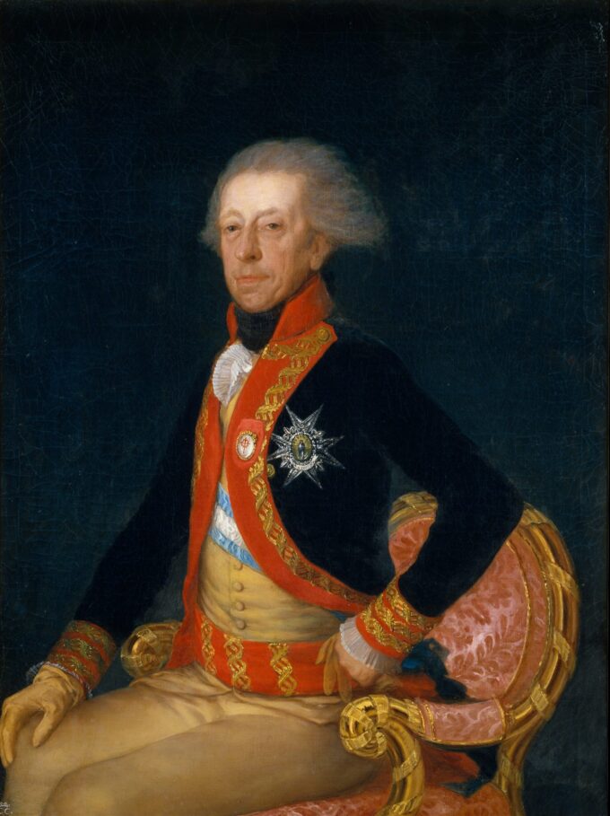 Retrato del general Antonio Ricardos – Francisco de Goya Francisco de Goya 85x75