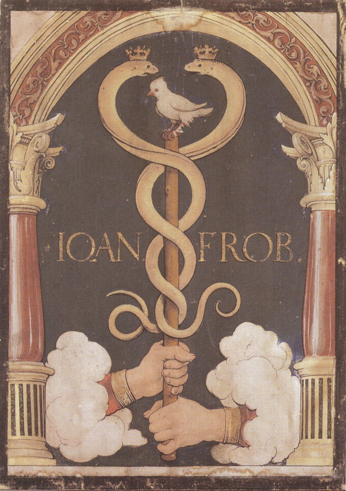 Impresora de Johannes Froben – Hans Holbein el Joven Hans Holbein el Joven