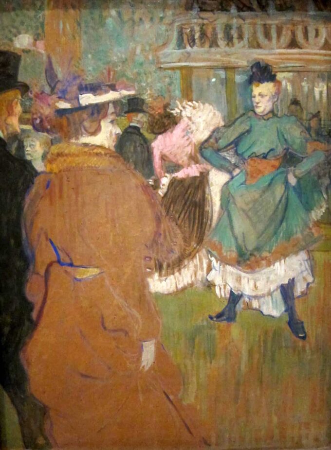 Cuadrilla en el Moulin Rouge – Toulouse Lautrec Henri de Toulouse-Lautrec 70x105