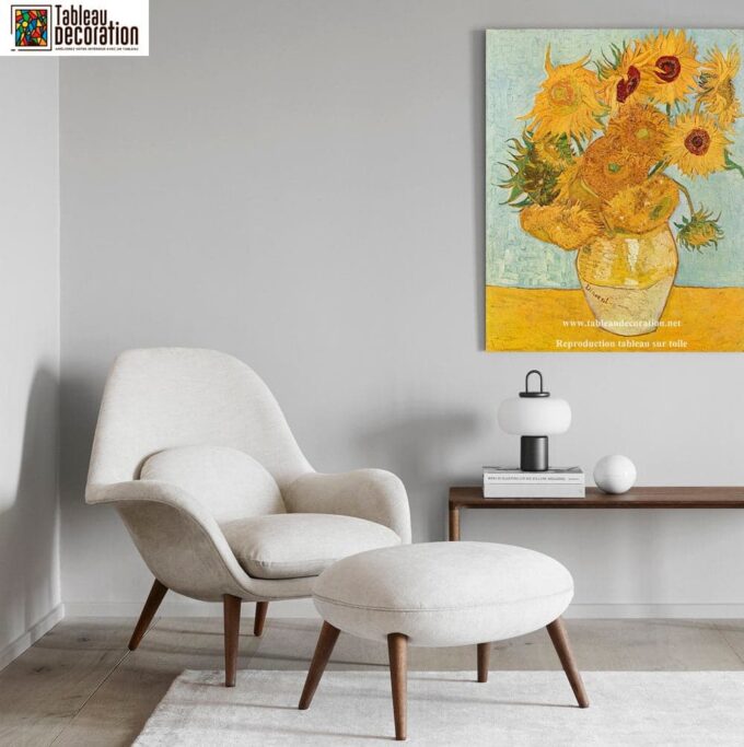 Los girasoles – Van Gogh Cuadros Populares 70x85 5