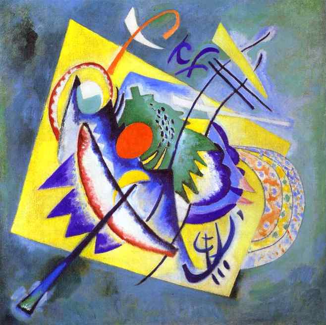 Óvalo rojo – Vassily Kandinsky Vasili Kandinski 70x70