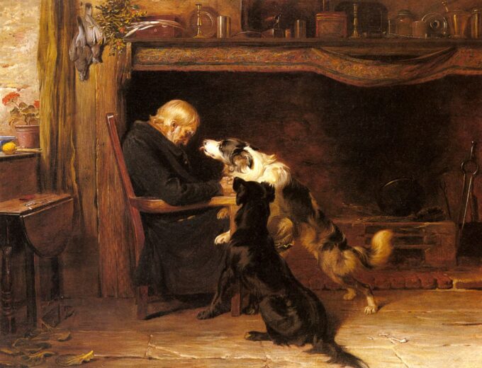 El largo sueño – Briton Rivière Briton Rivière