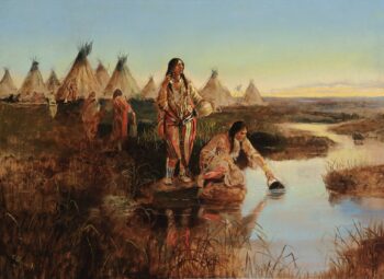 Agua para el campamento – Charles Marion Russell Charles Marion Russell