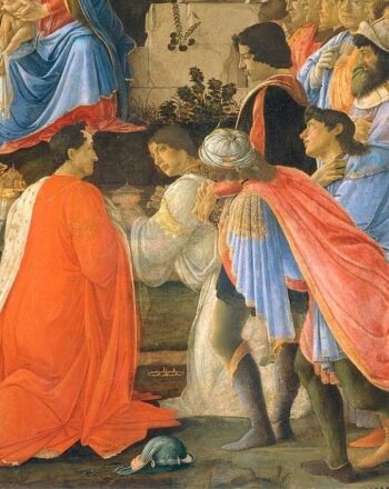 Adoración de los Reyes, Det – Sandro Botticelli Sandro Botticelli