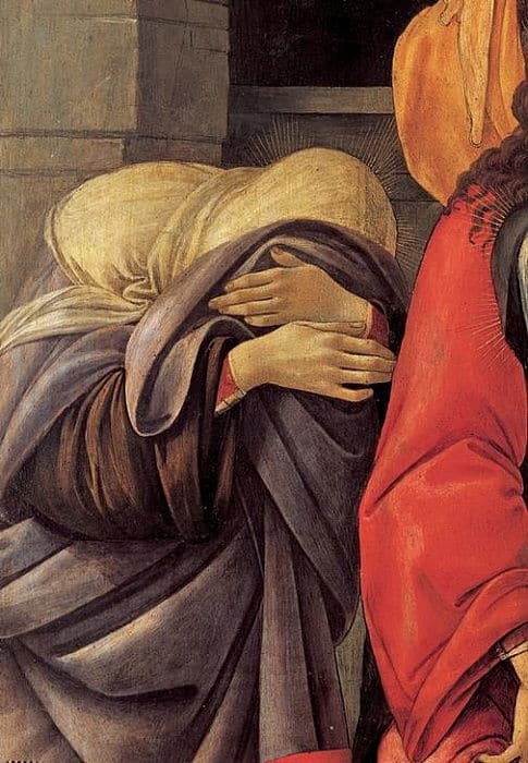 Lamentación de Cristo – Sandro Botticelli Sandro Botticelli 70x105