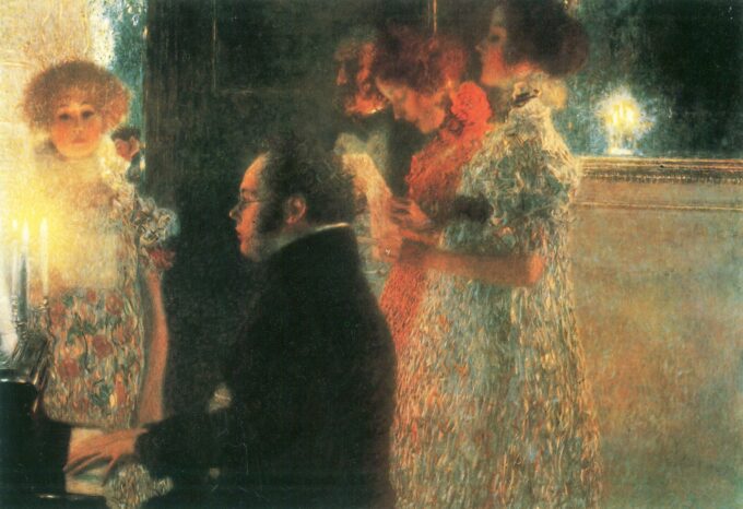 Schubert al piano ii – Gustav Klimt Gustav Klimt