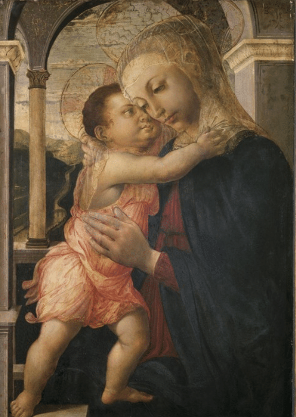 La Madonna y el niño – Sandro Botticelli Sandro Botticelli 70x105