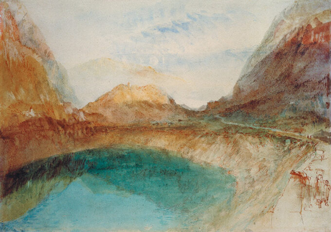 Lago en los Alpes suizos – William Turner William Turner 105x70