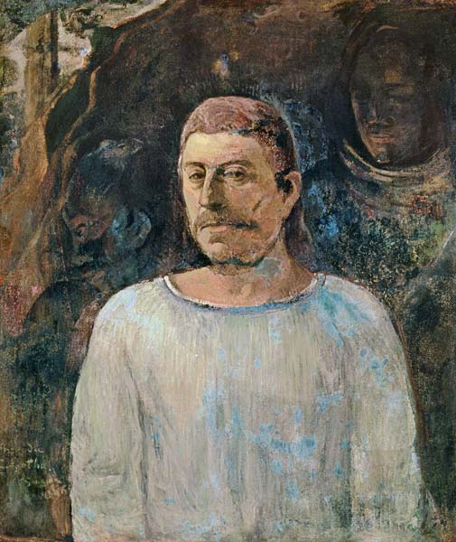 Autorretrato cerca del Gólgota – Paul Gauguin Paul Gauguin 70x85