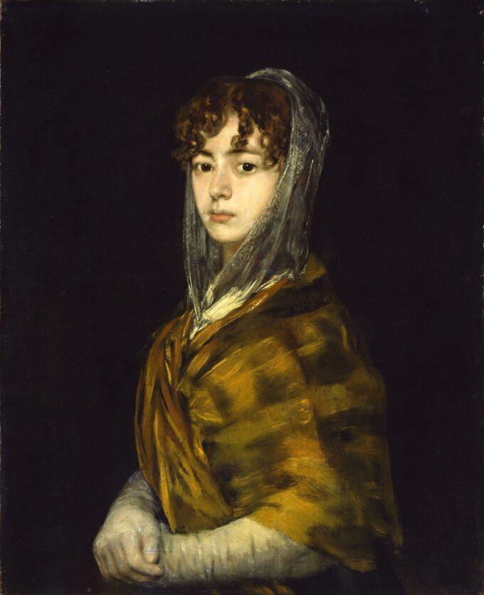 Retrato de Francisca Sabasa García – Francisco de Goya Francisco de Goya 70x85