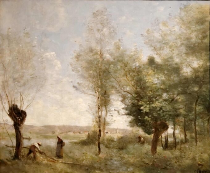 Recuerdo de Coubron, 1872 – Camille Corot Camille Corot