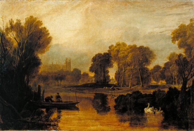 Eton College desde el río – William Turner William Turner 105x70