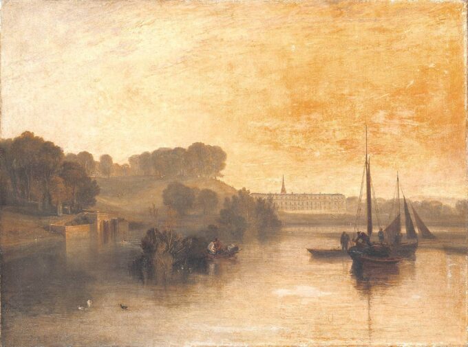 La mansión del conde d’Egremont en la mañana de rocío – William Turner William Turner 85x75