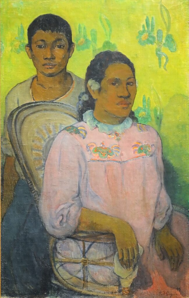 Madame y niño en Tahití – Paul Gauguin Paul Gauguin 70x105