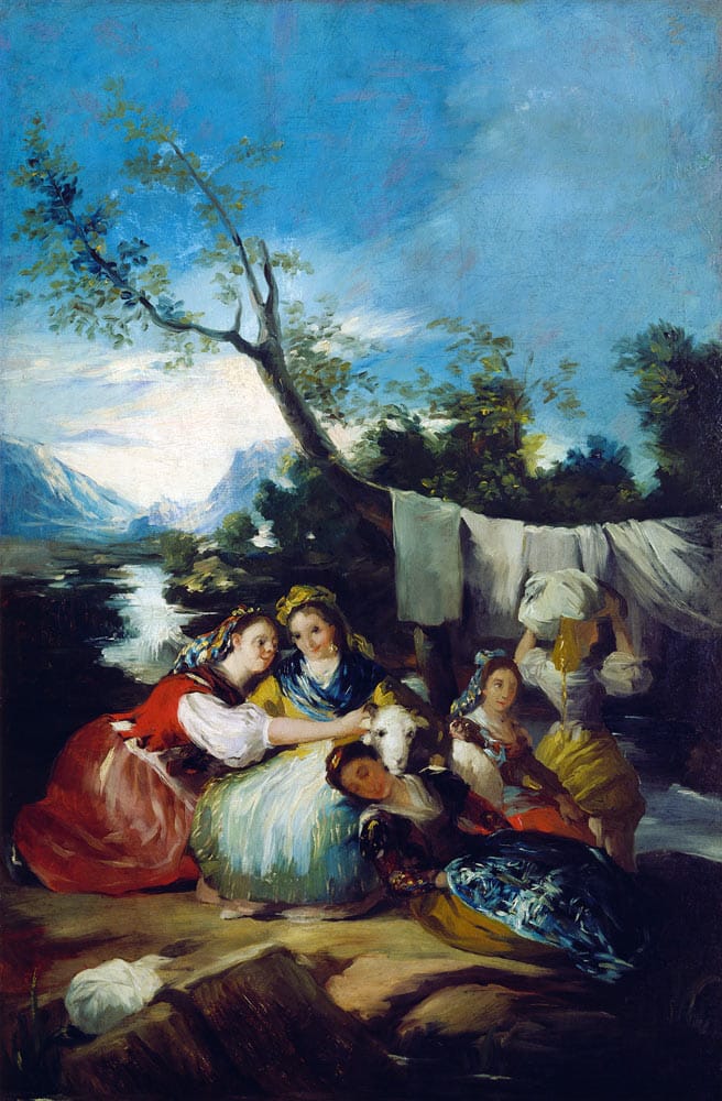 Las lavanderas – Francisco de Goya Francisco de Goya 70x105