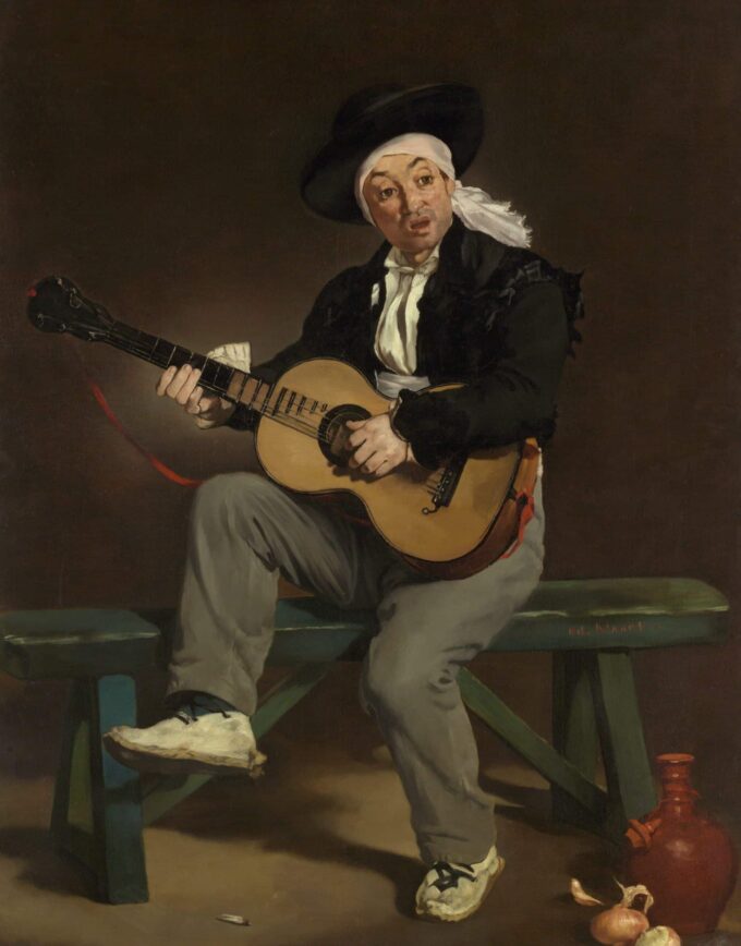 El cantante español – Edouard Manet Édouard Manet 70x85