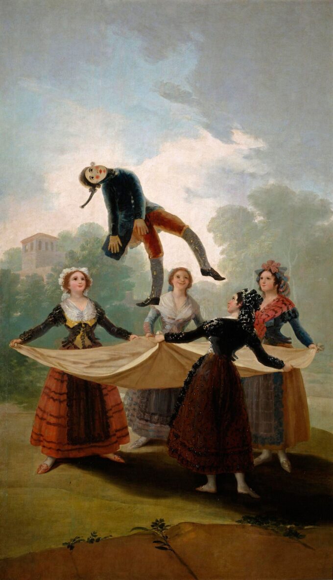 La mauviette – Francisco de Goya Francisco de Goya 70x120