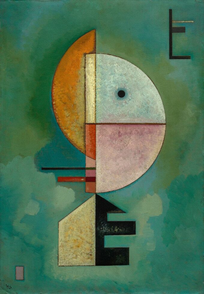 Hacia arriba – Vassily Kandinsky Vasili Kandinski 70x105