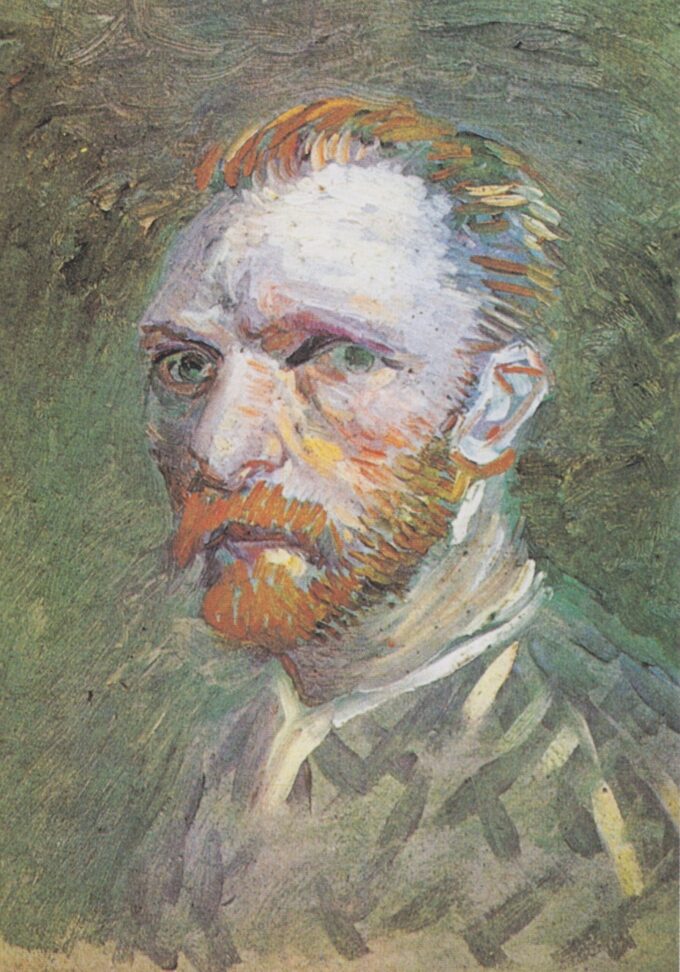 Autorretrato, 1887 – Van Gogh Autorretratos de Vincent van Gogh 70x105