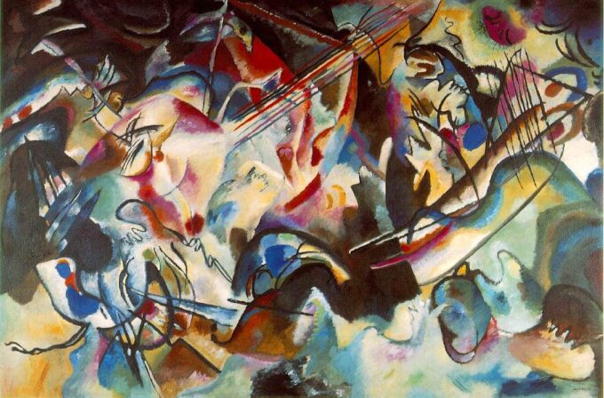 Composición VI – Vassily Kandinsky Vasili Kandinski 105x70