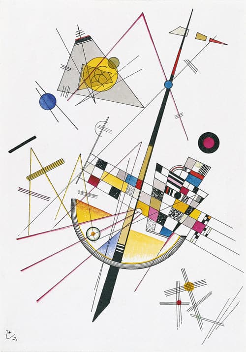 Tensión Ligera – Vassily Kandinsky Vasili Kandinski 70x105