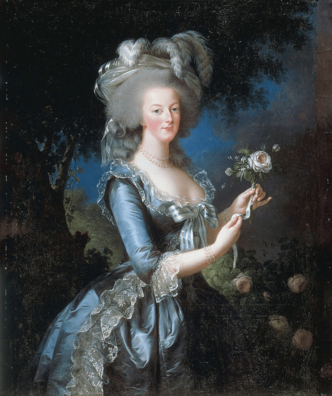 Marie-Antoinette dice «a la Rosa» – Élisabeth Vigée Le Brun Cuadros Populares 70x85