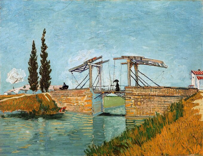 El Puente de Langlois en Arles – Van Gogh Vincent Van Gogh 85x75