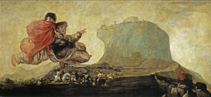 Visión fantástica o Asmodée – Francisco de Goya Francisco de Goya 160x70