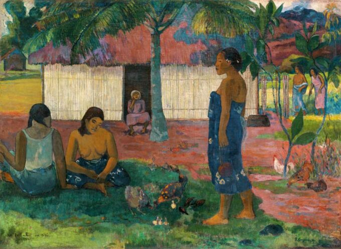 ¿Por qué estás enojada? – Paul Gauguin Paul Gauguin 105x70