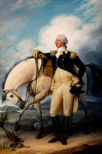 Washington a Verplanck’s Point – John Trumbull John Trumbull