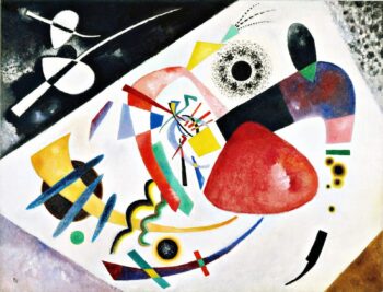 «Mancha roja II – Vassily Kandinsky» Vasili Kandinski