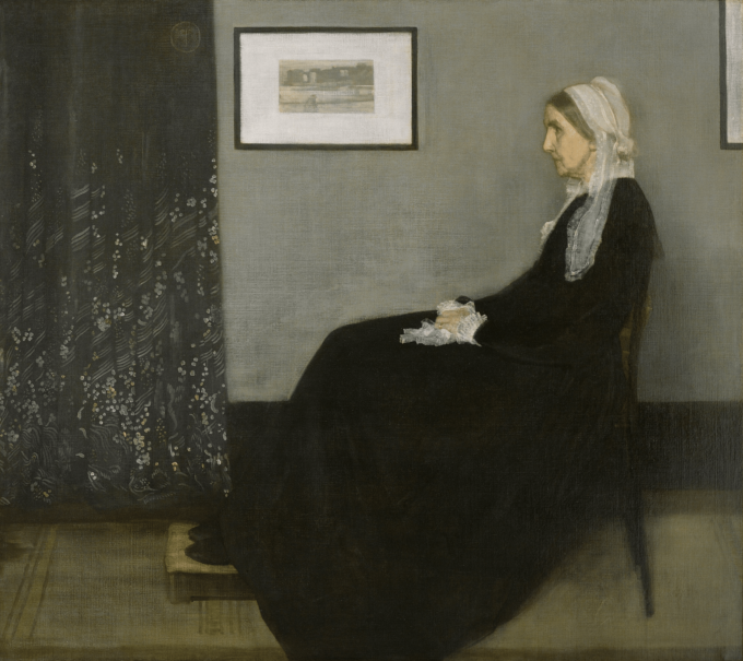 «Arreglo en gris y negro n°1 – James Abbott McNeill Whistler» Cuadros Populares 70x70