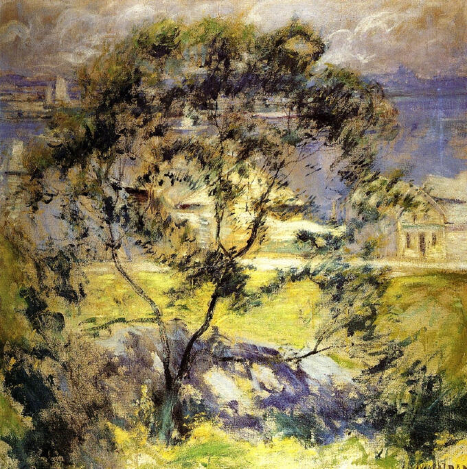 Cerezo salvaje – John Henry Twachtman John Henry Twachtman