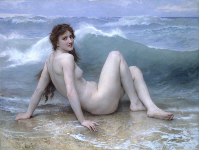 La Ola – William Bouguereau William Bouguereau 85x75