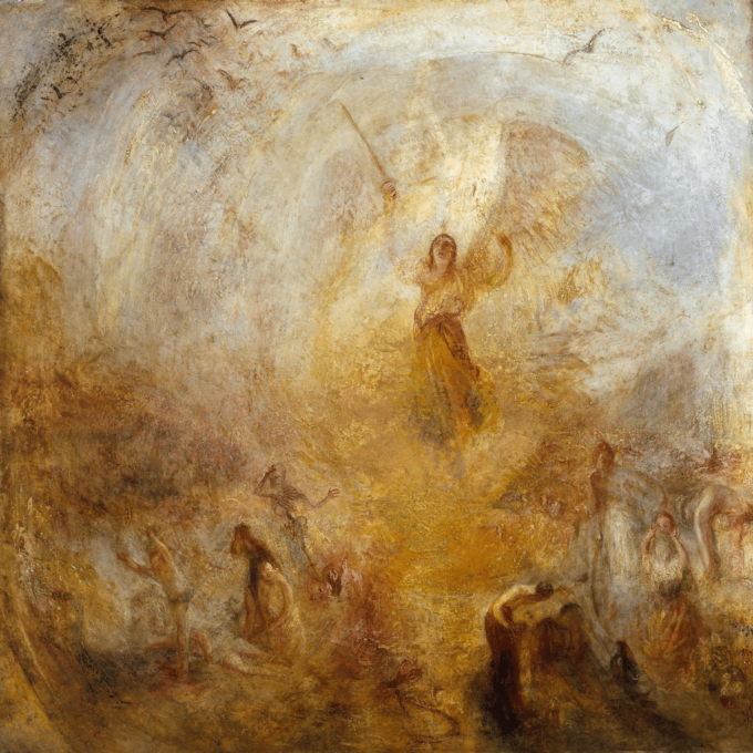 El ángel, de pie al sol – William Turner William Turner 70x70