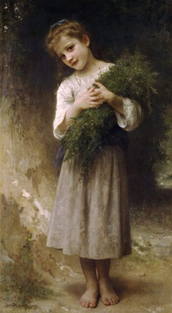 «Regreso al campo – William Bouguereau» William Bouguereau