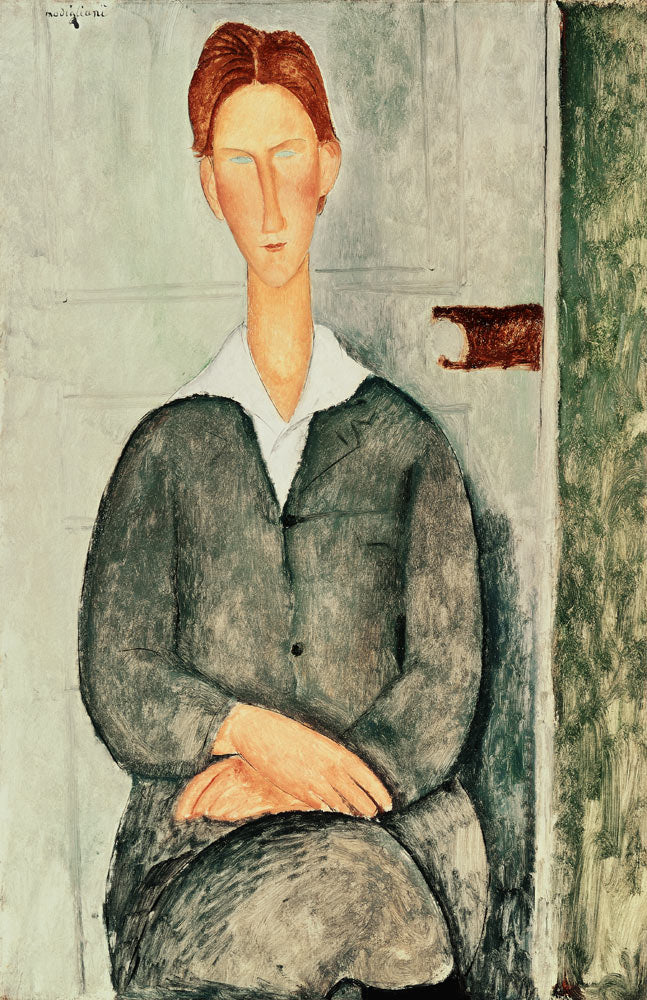 Joven chico pelirrojo – Amedeo Modigliani Amedeo Modigliani