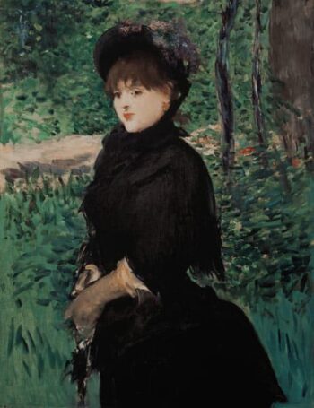 «En el paseo – Edouard Manet» Édouard Manet