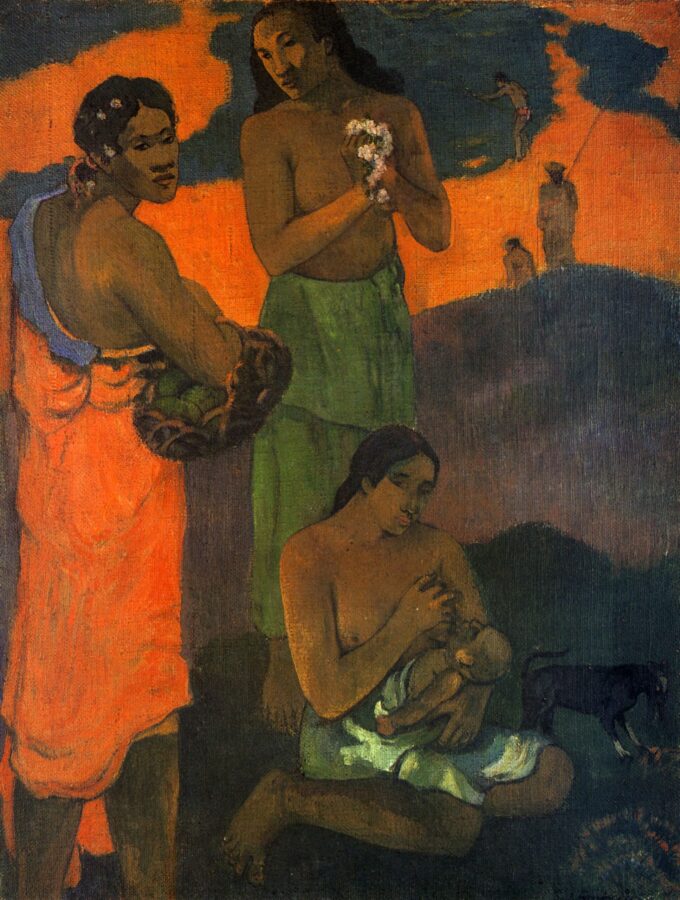 Maternidad – Paul Gauguin Paul Gauguin 70x85