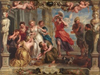 Achille descubierto por Ulises entre las hijas de Licomedes – Peter Paul Rubens Peter Paul Rubens