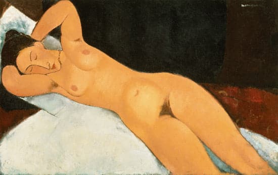 Desnudo con collar – Amedeo Modigliani Amedeo Modigliani