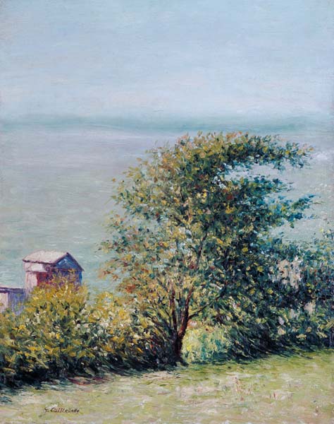 A la mar en Villerville – Caillebotte Gustave Caillebotte 70x85