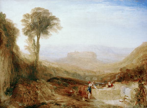 Visión general de Orvieto – William Turner William Turner 105x70