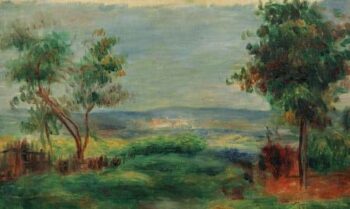 A. Renoir, Paisaje – Pierre-Auguste Renoir Pierre-Auguste Renoir