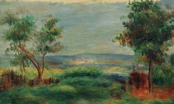 A. Renoir, Paisaje – Pierre-Auguste Renoir Pierre-Auguste Renoir 105x70