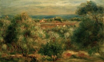 Vista del mar desde Haut-Cagnes – Pierre-Auguste Renoir Pierre-Auguste Renoir